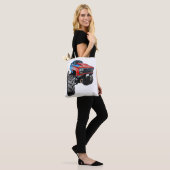 Cartoon Draagtas (Op model)