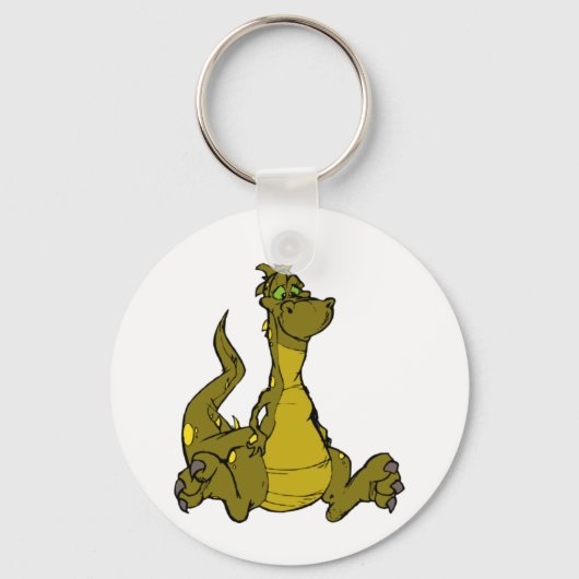 cartoon draak sleutelhanger (Voorkant)