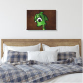 Cartoon Dragon Canvas Afdruk (Insitu (Slaapkamer))