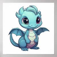 Cartoon Dragon Illustratie