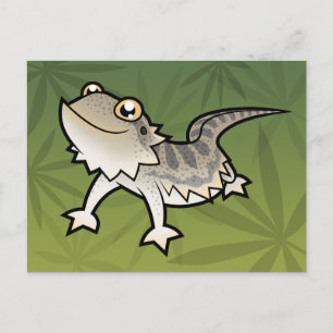 Cartoon Dragon / Rankin Dragon Briefkaart