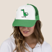 Cartoon Dragon vreest me Trucker Pet (In situ)