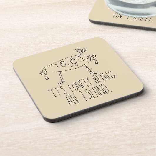 Cartoon Drankjes Onderzetter (Linkerzijde)