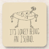 Cartoon Drankjes Onderzetter (Voorkant)