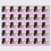 cartoon drink cocktail cadeaupapier (Vlak)