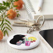 cartoon drink cocktail sleutelhanger (Zijkant)