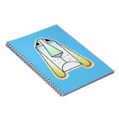 Cartoon Droopy Bloodhound Spiral Carnet photo (Côté Droit)