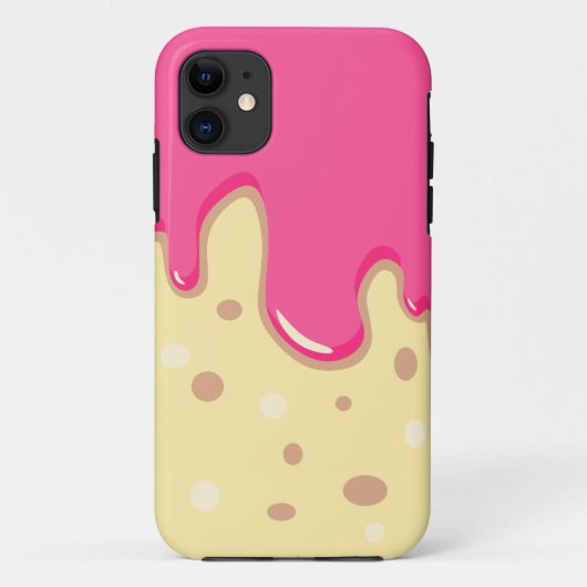 Cartoon druiptaart zoet Case-Mate iPhone case (Achterkant)