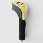 Cartoon Drum kit Golfheadcover (Schuin)