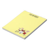 Cartoon Drum kit Notitieblok (Gedraaid)