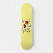 Cartoon Drum kit Skateboard (Voorkant)
