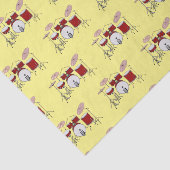 Cartoon Drum kit Tissuepapier (Detail)