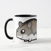 Cartoon Dwarf Hamster Mok (Links)
