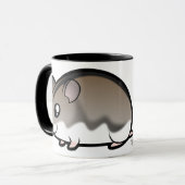 Cartoon Dwarf Hamster Mok (Voorkant links)