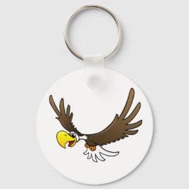 Cartoon Eagle Sleutelhanger