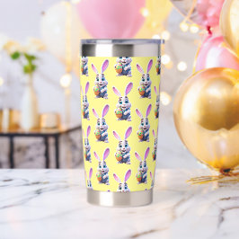 Cartoon Easter Bunny Geïsoleerde Drinkbeker