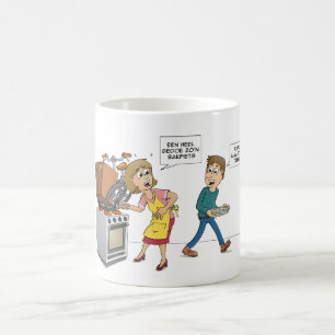 Cartoon: Een heel gedoe zo’n bakfiets Koffiemok