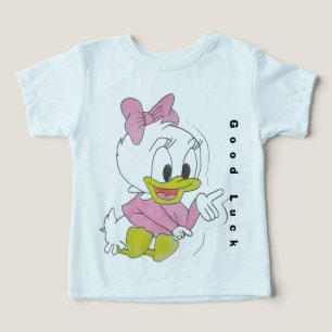 Cartoon Eend Peuter T-Shirt Handgetekend ontwerp