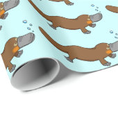 Cartoon-eendenkuiken Cadeaupapier (Rol Hoek)