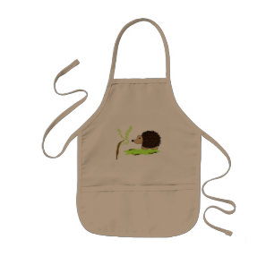 Cartoon Egel Kinder Schort