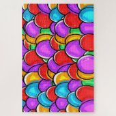 cartoon eieren puzzel legpuzzel (Verticaal)