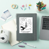 Cartoon Eiffeltoren modelleren Sticker (iPad Cover)