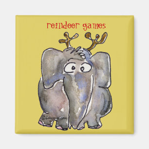 Cartoon Elephant Magnet Magneet