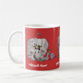 Cartoon Elephant Mok (Links)