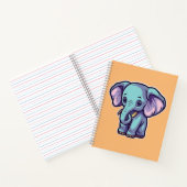CARTOON ELEPHANT NOTITIEBOEK (Binnen)