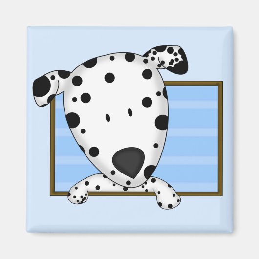 Cartoon encadré Magnet dalmate (Devant)