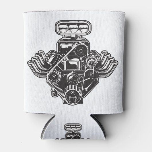 Cartoon-engine Blikjeskoeler (Voorkant)