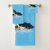 Cartoon English Cocker spaniel Bad Handdoek (Insitu)