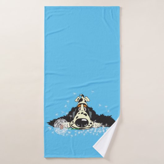 Cartoon English Cocker spaniel Bad Handdoek (Badhanddoek)