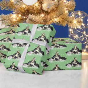 Cartoon English Cocker spaniel Wrapping Paper Cadeaupapier