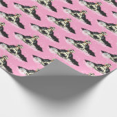 Cartoon English Cocker spaniel Wrapping Paper Cadeaupapier (Hoek)