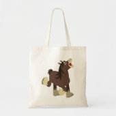 Cartoon Exuberant Cute Sac fourre-tout Cheval Shir (Devant)