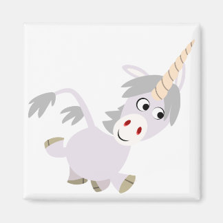 Cartoon Facétitif mignon Aimant Unicorn