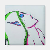 Cartoon fairy magnet (Devant)