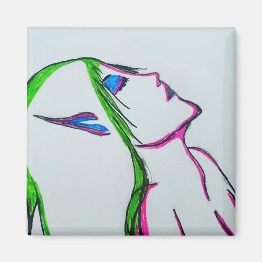 Cartoon fairy magnet (Devant)