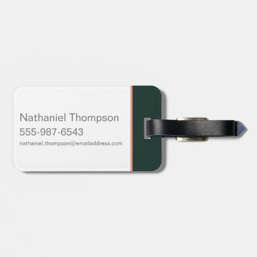 Cartoon Fantastic Beasts With Newt Scamander Bagagelabel (Achterkant horizontaal)