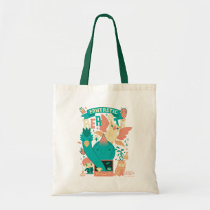 Cartoon Fantastische borsten met nieuwe scamander Tote Bag