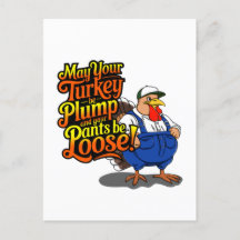 Cartoon Farmer Turquie, Cartes postales