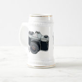 Cartoon filmcamera bierpul (Voorkant links)