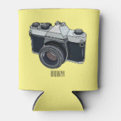 Cartoon filmcamera blikjeskoeler (Voorkant)