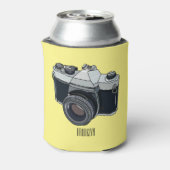 Cartoon filmcamera blikjeskoeler (Blikje Achterkant)