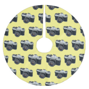 Cartoon filmcamera kerstboom rok