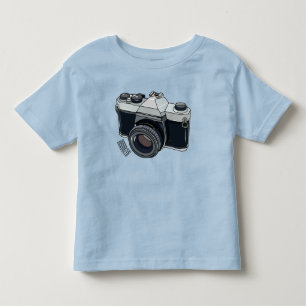 Cartoon filmcamera kinder shirts