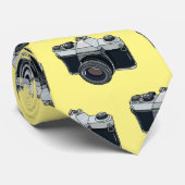 Cartoon filmcamera stropdas (Opgerold)