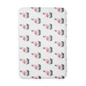 Cartoon Flamingo patroon Badmat (Voorkant Verticaal)