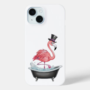 Cartoon Flamingo Telefoon Case